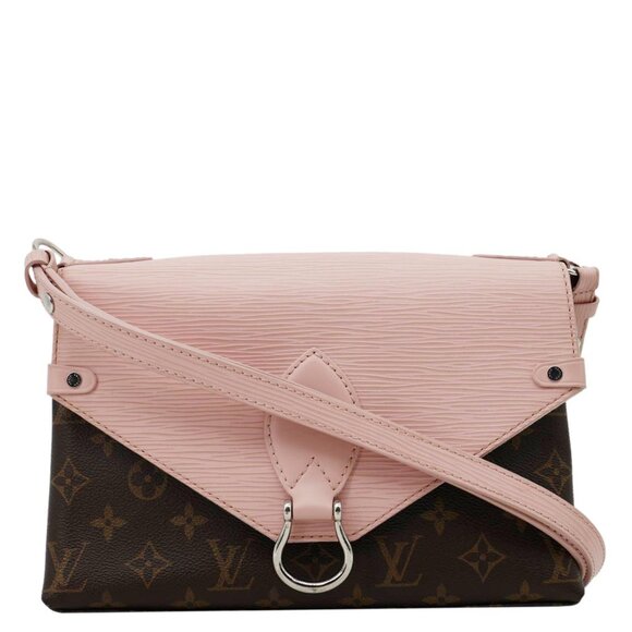 Louis Vuitton  Saint Michel Monogram Epi Shoulder Bag Pink - Picture 1 of 11